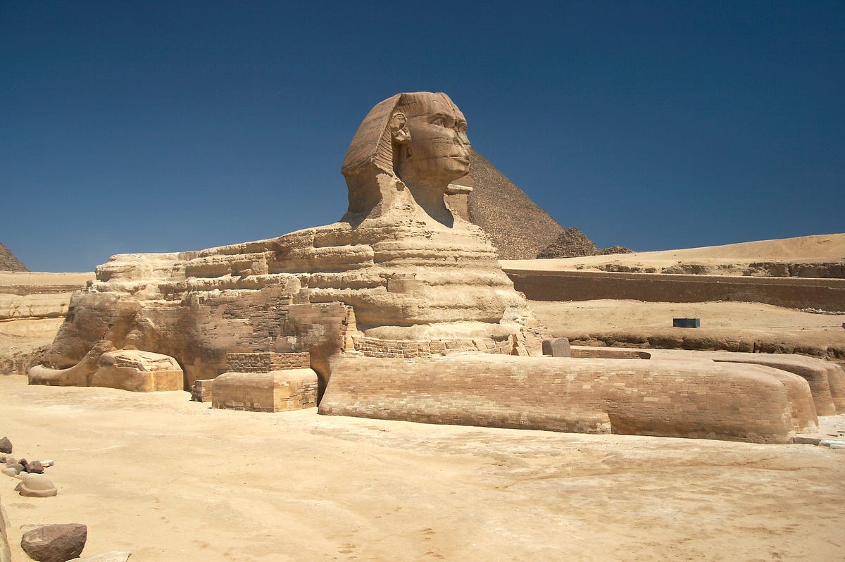 How Did The Sphinx Lose Its Nose? by John Welford Medium