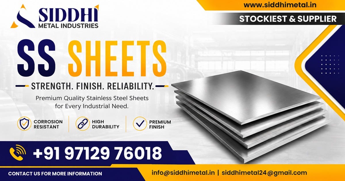 Stainless Steel Sheets in Tamil Nadu