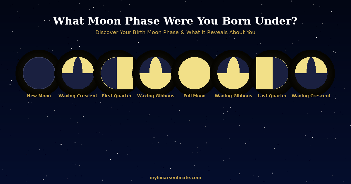 What Moon Phase Was I Born Under? (And What It Reveals About You)