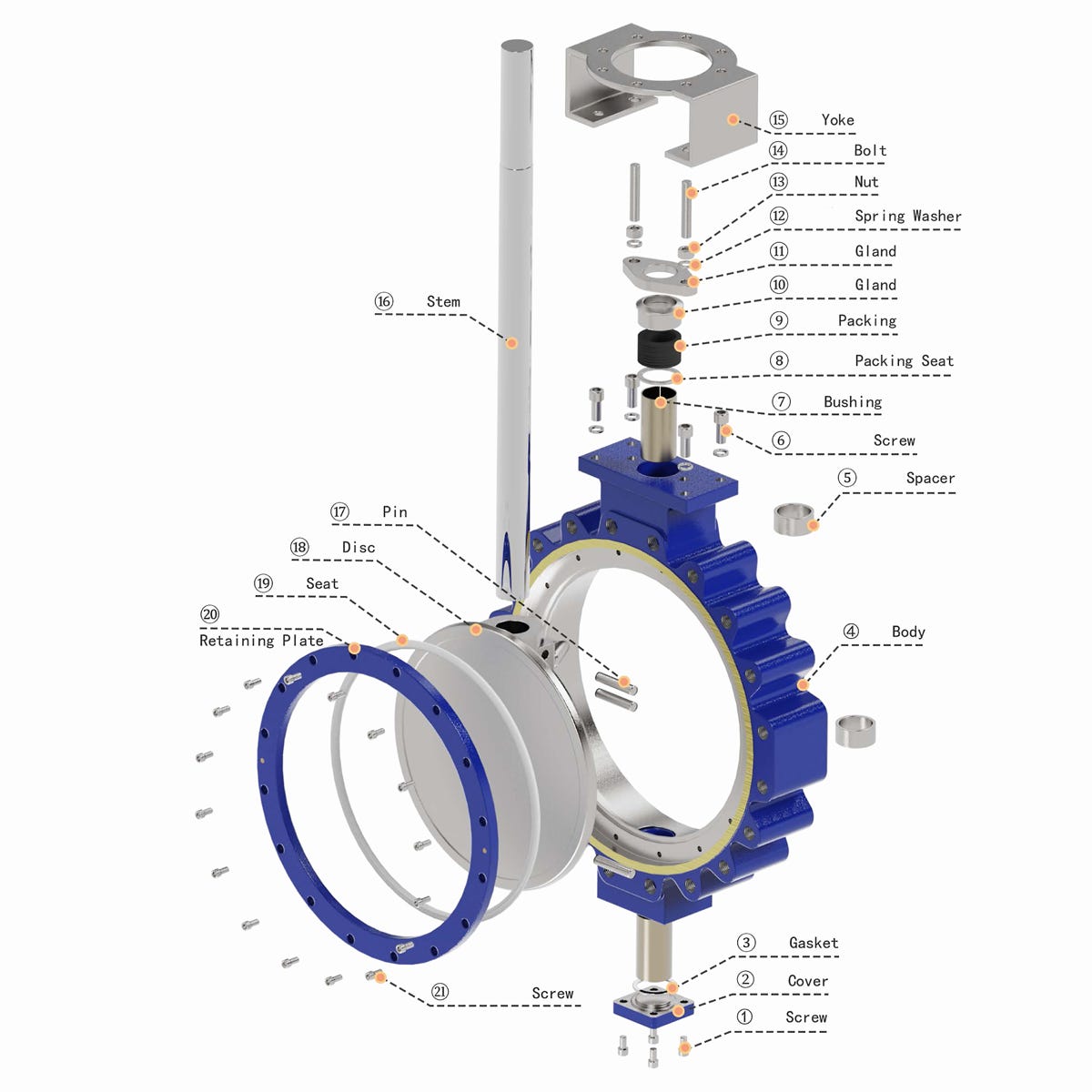 High-Performance Double Eccentric Butterfly Valves: Engineering Fire-Safety and Zero-Leakage in…