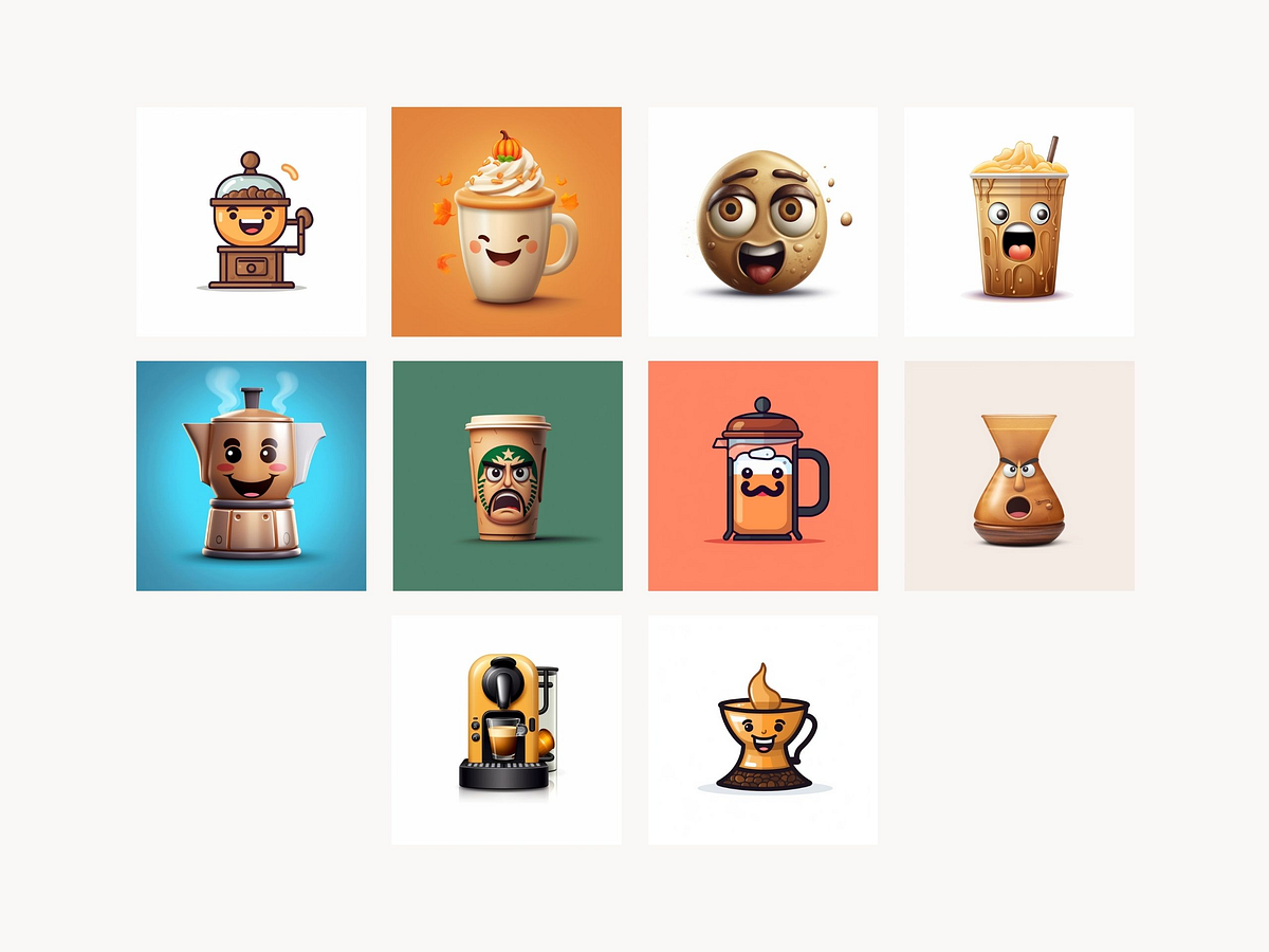 Coffee Emoji Designs We Love! bestcoffeeathome Medium