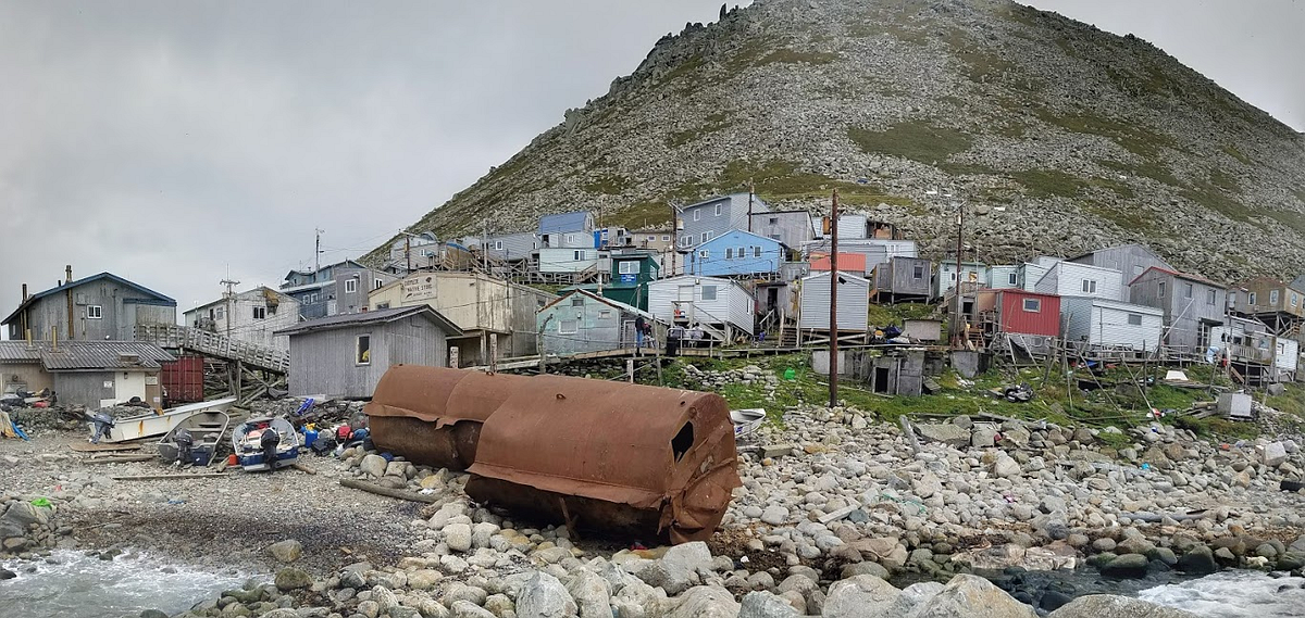 Little Diomede is part of America, while Big Diomede is part of Russia