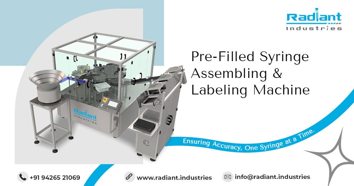 PFS Assembling and Labeling Machine in Saudi Arabia