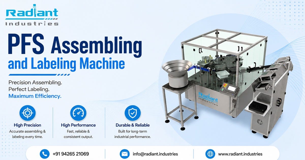 PFS Assembling and Labeling Machine in Germany