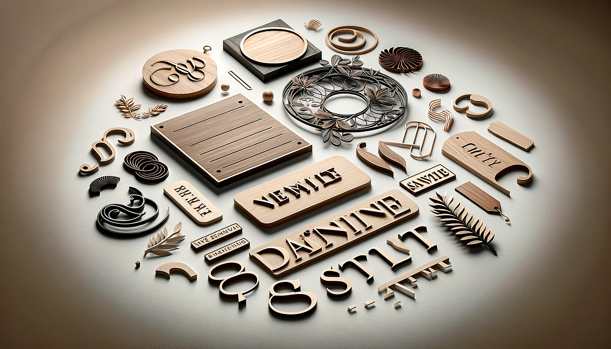 The Best Fonts for Name Plates, Where Style Meets Functionality by