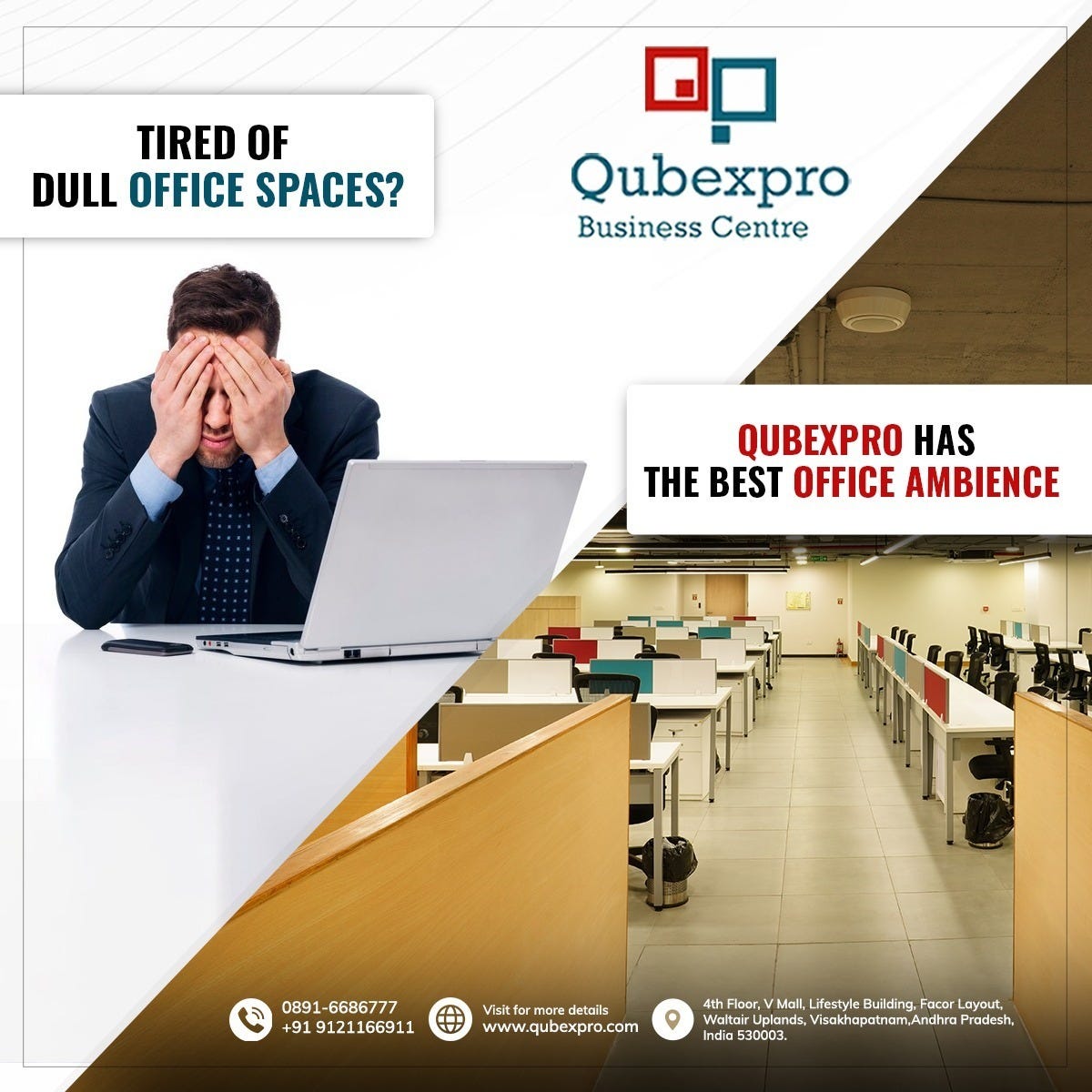 What Makes Qubex Pro the Best Plug and Play Office in Visakhapatnam