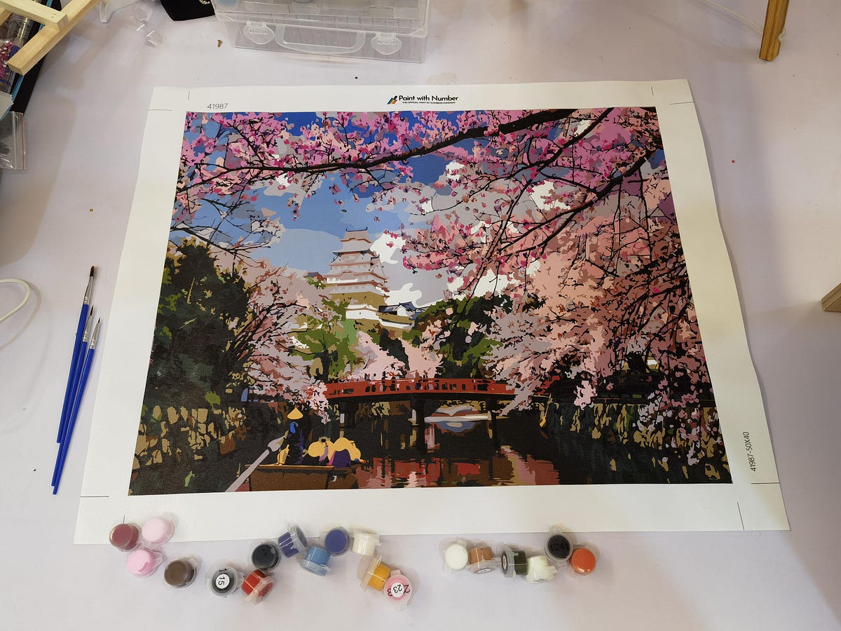 An Art Journey with Paint with Number A Customer Review