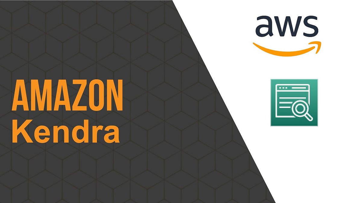 Amazon Kendra Search Engine A StepbyStep Guide 2023 Towards Dev