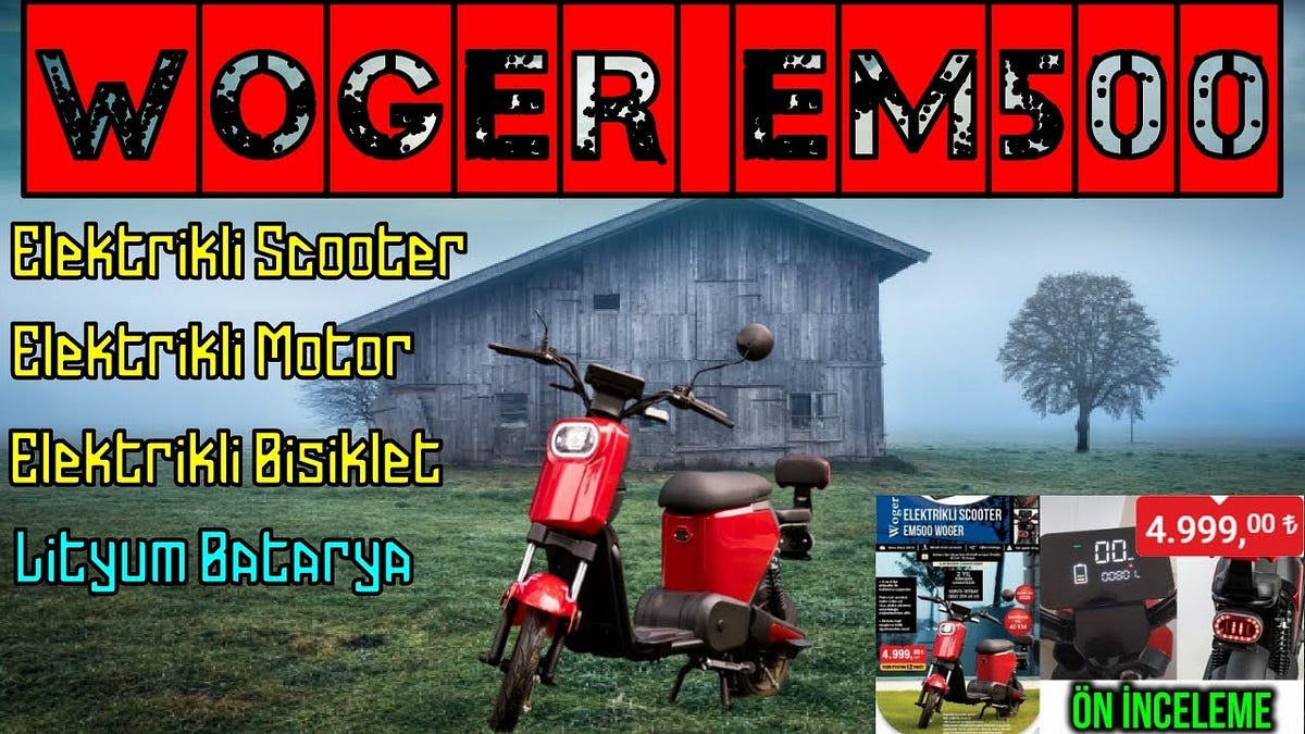 Woger Elektrikli Scooter Özellikleri ve Fiyatı | by Kagan Dogramacıoglu |  Medium