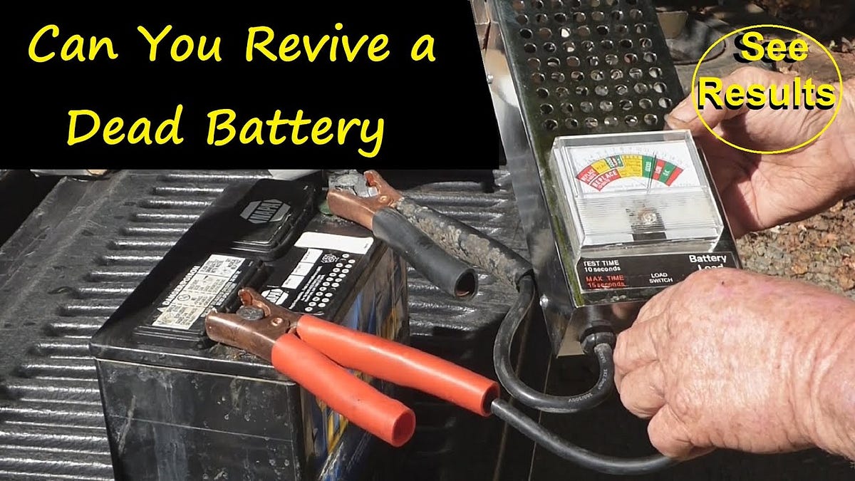 Can a Dead Battery be Revived? SEE PROVEN RESULTS! by Electroni