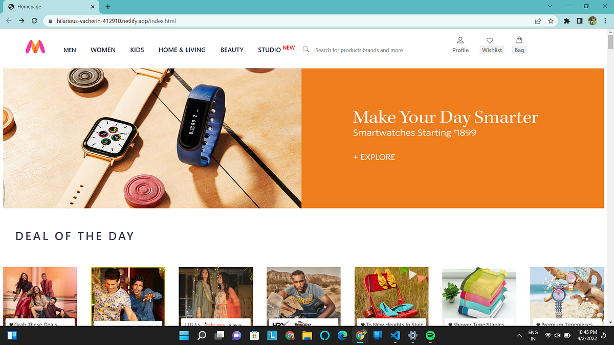 Myntra online Fashion Store. Hello Everyone, by Rakesh Kumar Swain