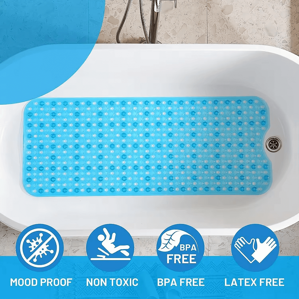 Which Type Non Slip Bathtub Mat To Prevent Falls For Elder? by Aron
