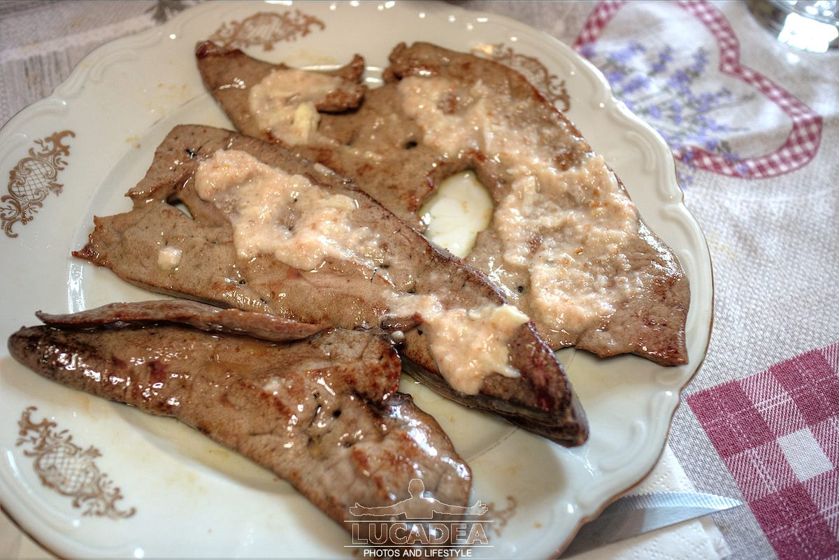 Fegato all’agiadda, la ricetta