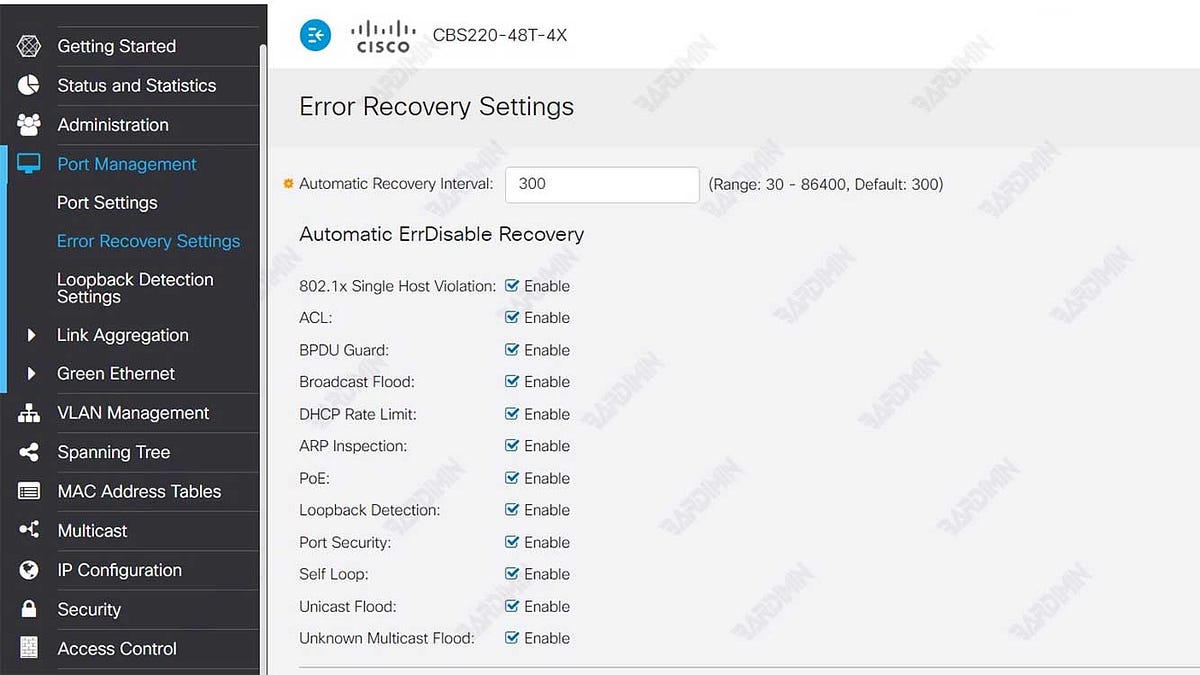 Taming the ErrDisable Trap How to Recover ErrdisabledDisabled Ports