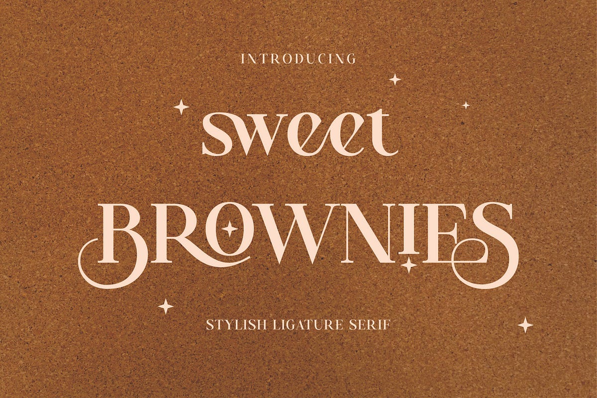 Sweet Brownies Font - Byteballadeer - Medium