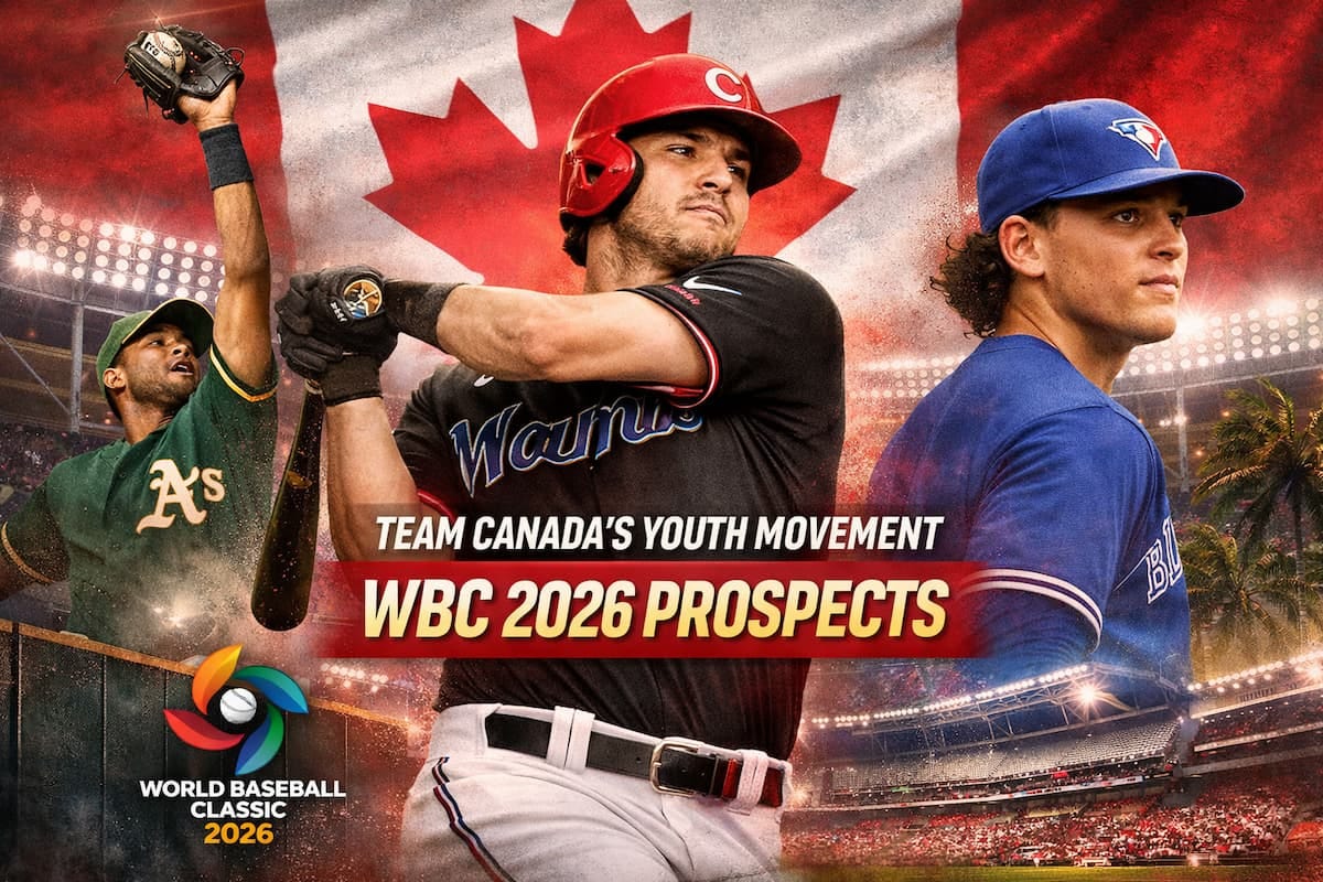 WBC 2026 Team Canada: 10 Young Bats and Gloves Built for March
