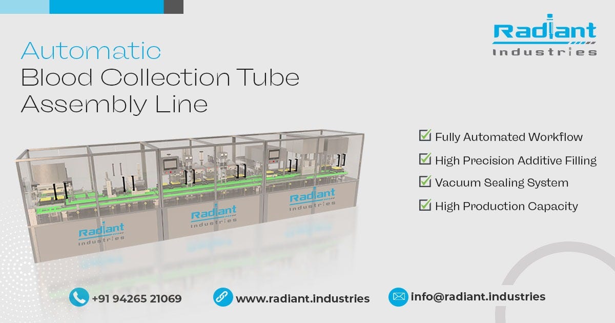 Automatic Vacuum BCT Assembly Line in Saudi Arabia