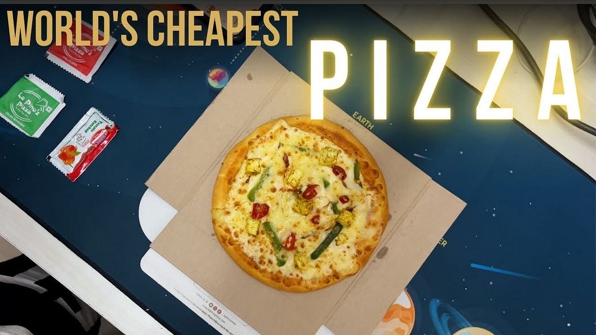 The World’s Cheapest Pizza Costs 60 Cents! by Durwin Ho Coinmonks