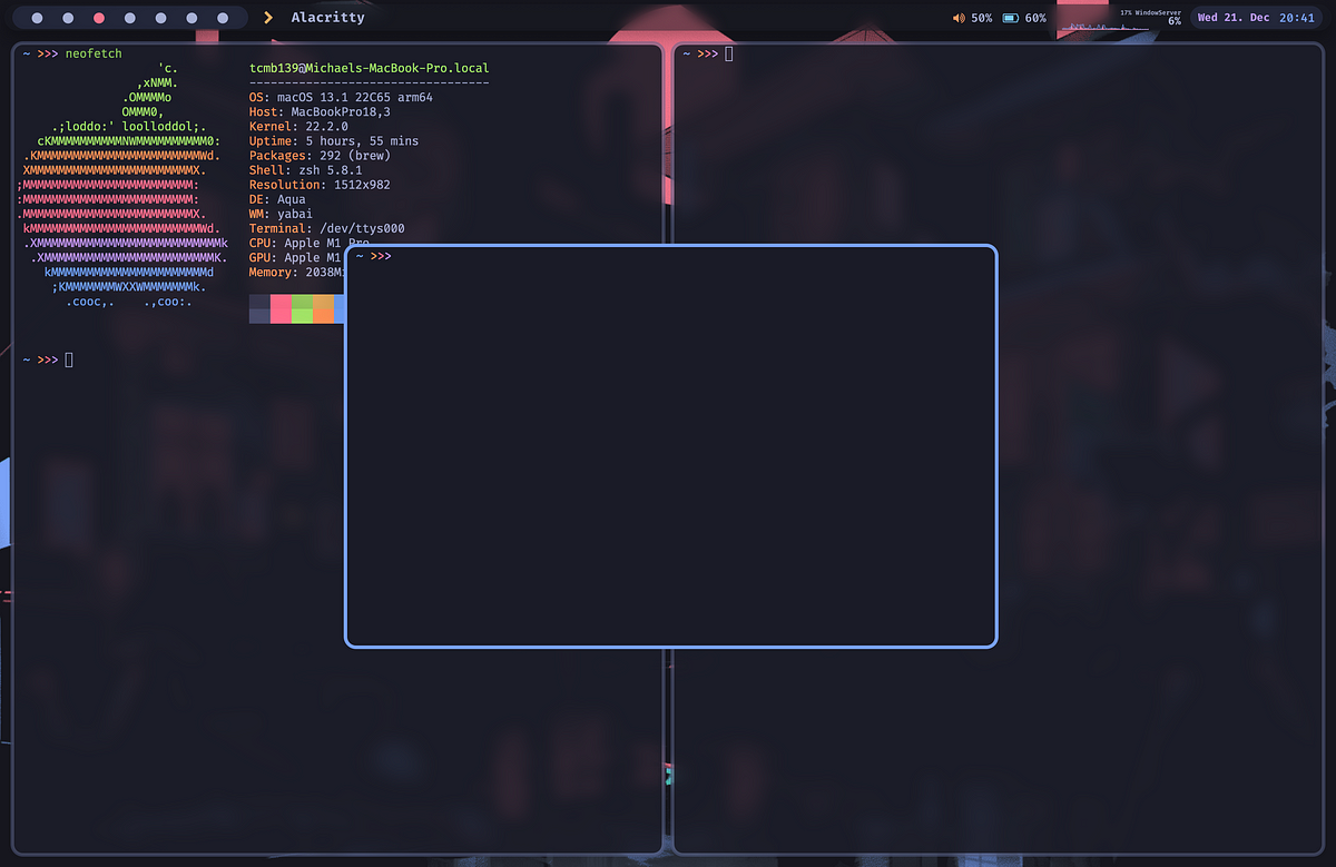 Yabai: The macOS Tiling Window Manager, by Michael Bao, Unixification