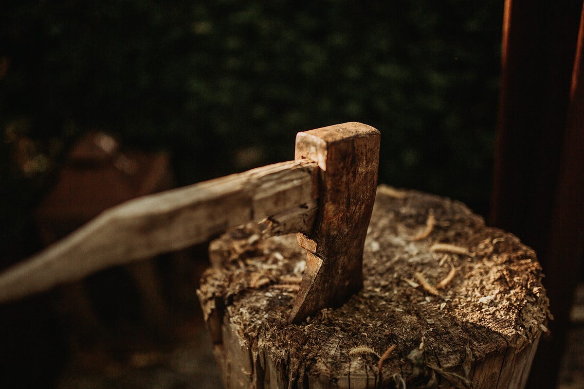 When You Bury the Hatchet, Don’t Leave the Handle Sticking Out of the