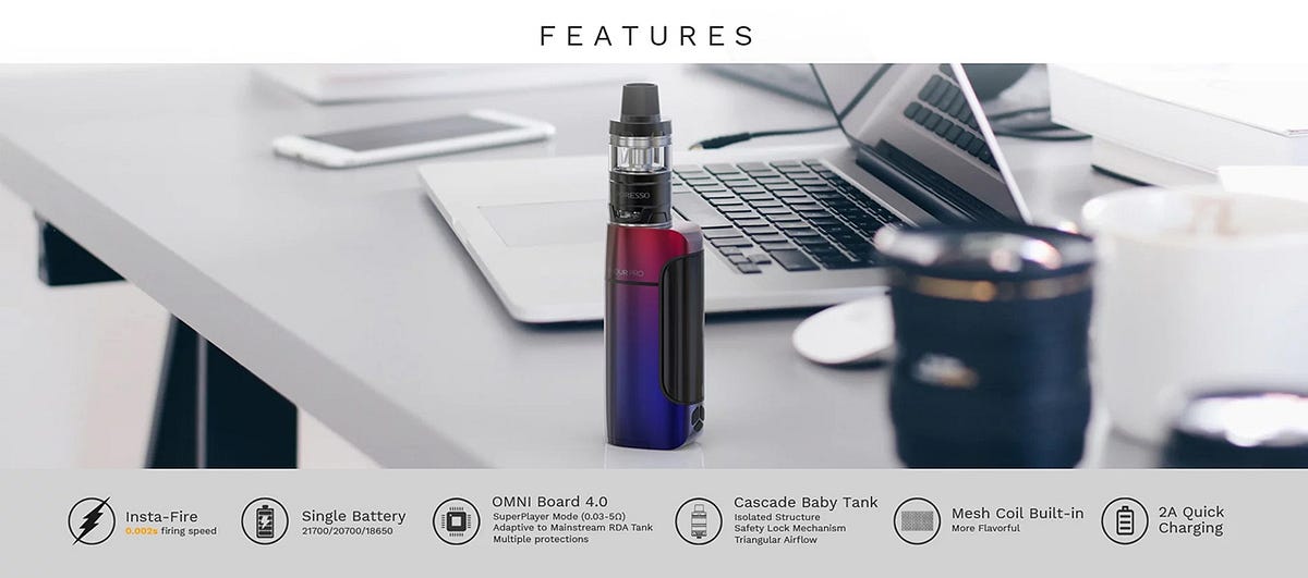 Vaporesso Armour Pro Kit Review. Hi everyone! In this review I take a… | by  Health Cabin | Medium
