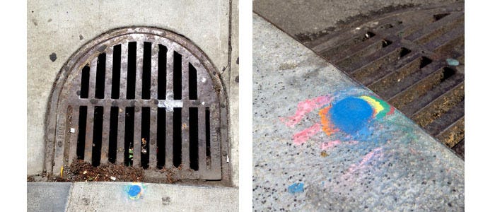 What are those dots on the storm drains? — The Bold Italic — San Francisco