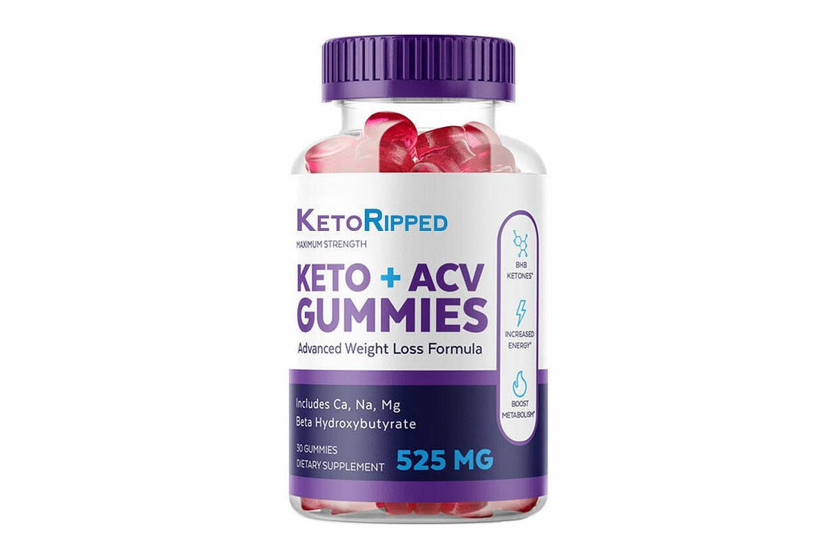 Taste The Transformation: Keto Ripped Acv Gummies For A Healthier You 