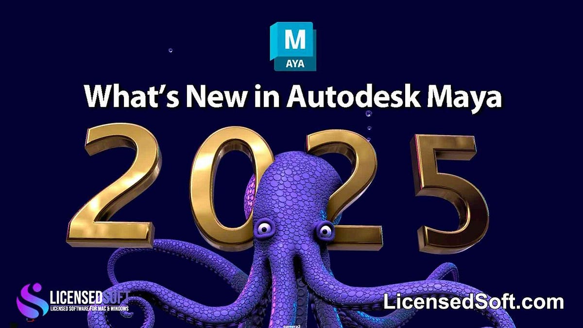 Autodesk Maya 2025 Perpetual License by LicensedSoft Licensed