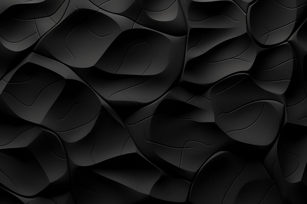 Black Stone Wall Pattern Free 