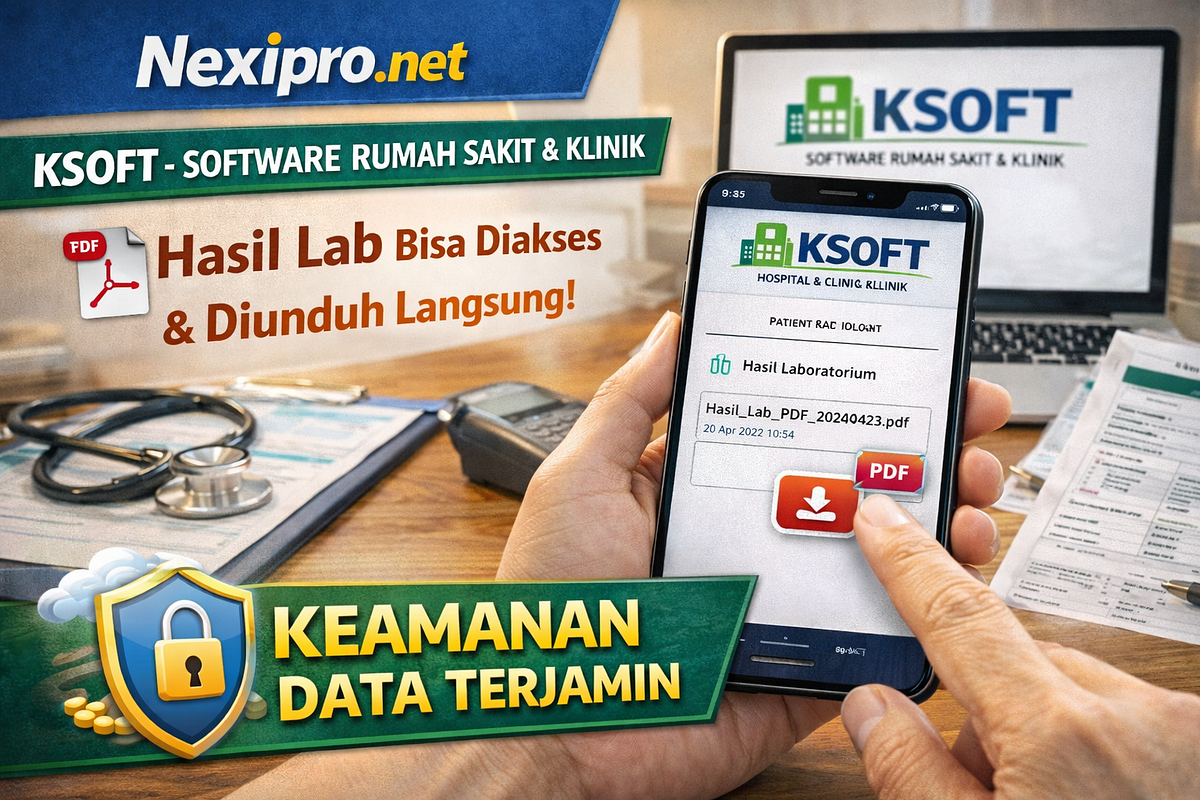 Software Manajemen Pasien Rumah Sakit K-Soft Cepat & Terintegrasi