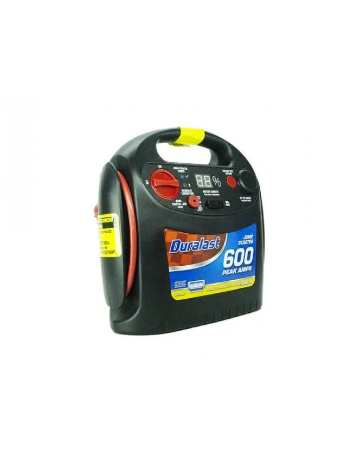 How do I know when my duralast jump starter is fully charged? by