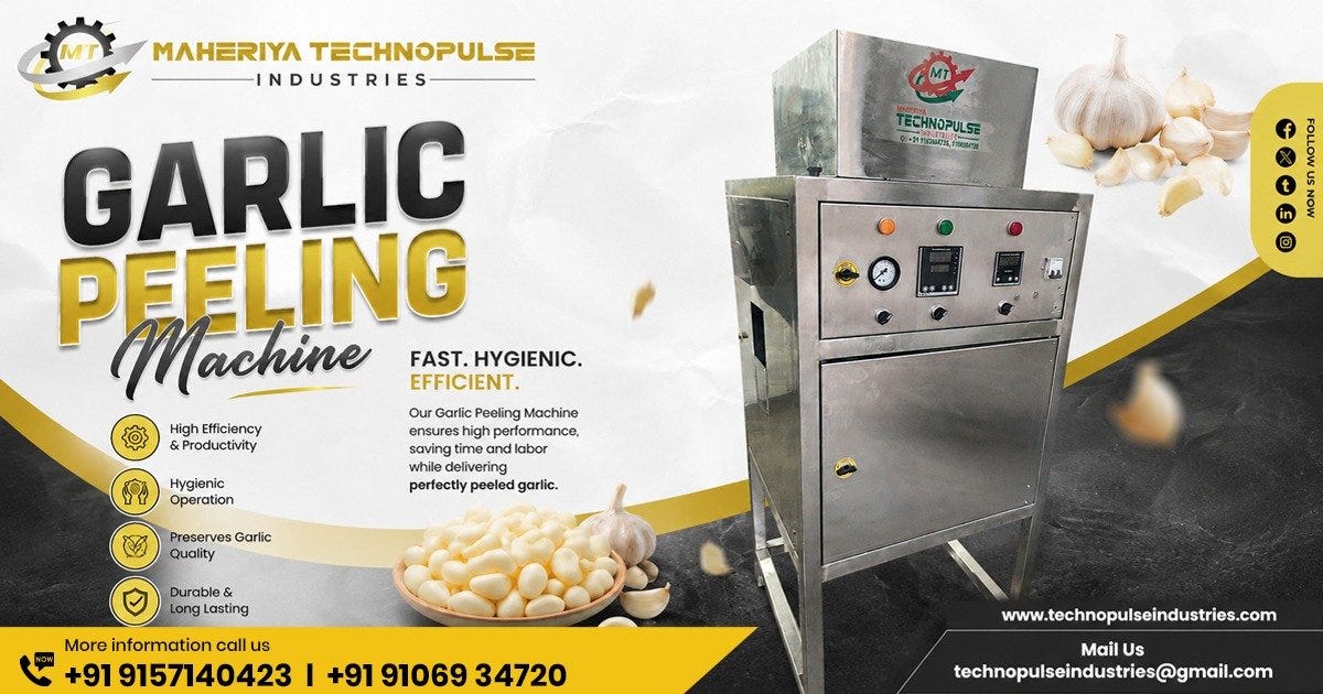 Garlic Peeling Machine Suppliers In Tamil Nadu