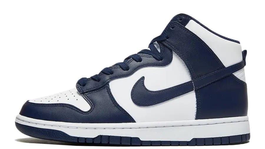 championship navy dunks