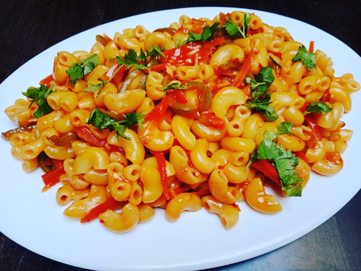 Red Sauce Pasta Recipe - KK Cooks And Bakes - Medium
