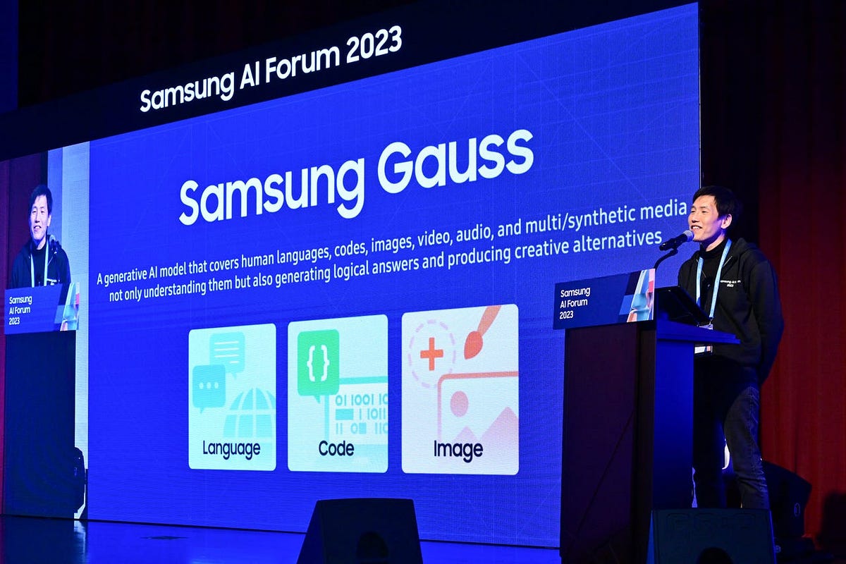 Samsung stellt hochmodernes generatives KI-Modell vor – Samsung Gauss.  |  von Manas Parashar |  November 2023