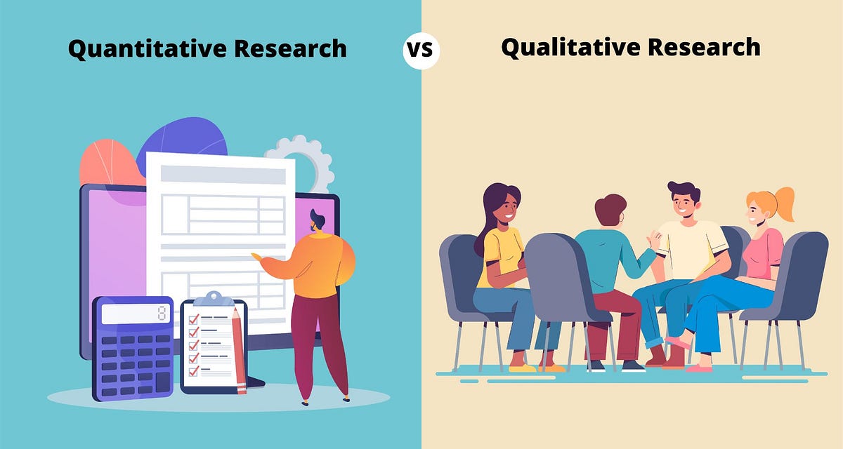 Qualitative vs. Quantitative Research A DeepDive into Research Methods by Camerynjunck Medium