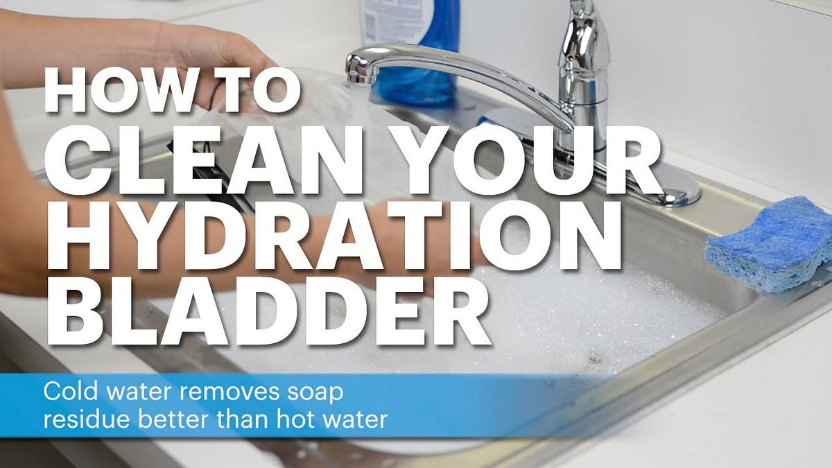 How to Clean a Hydration Bladder? Several Steps by Jetflow Hydration