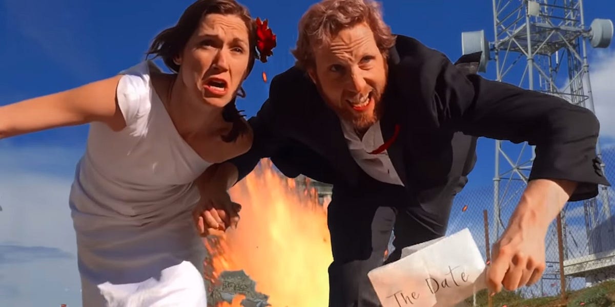 Image of: SF Couple Makes A Rad Save the Date Video If You Believe in Love or Whatever — The Bold Italic — San Francisco