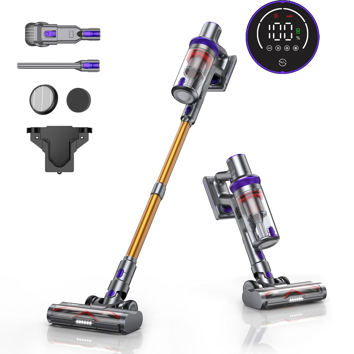 High-Power Cordless Handheld Vacuum Cleaner