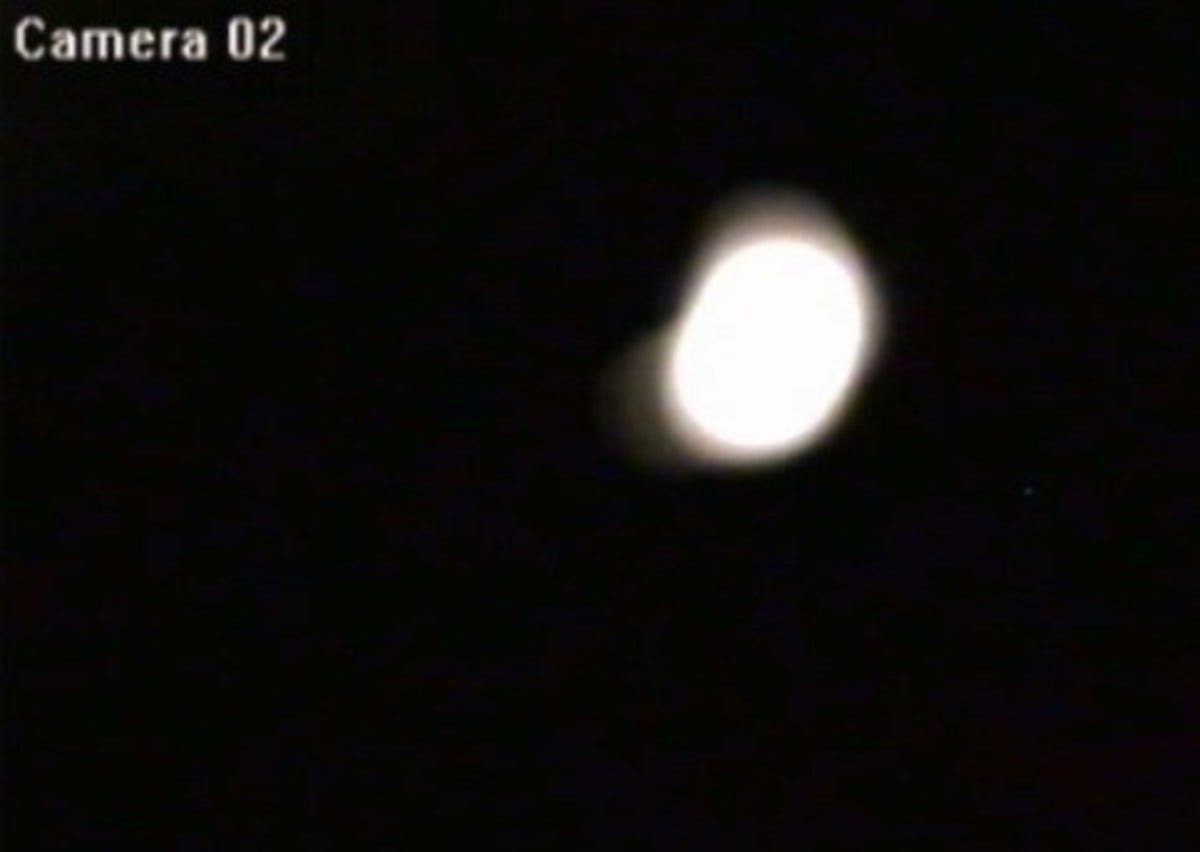 Alleged Image of the Ropen During Night Flight (First Seen on Destination Truth)