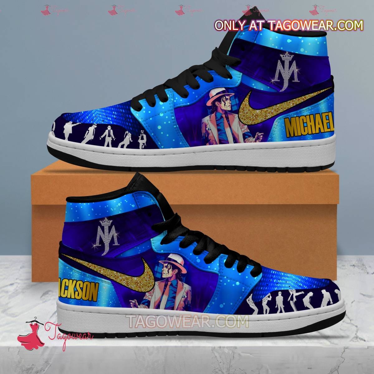 Michael Jackson Air Jordan 1 Shoes | by Tago_wear | Feb, 2024 | Medium