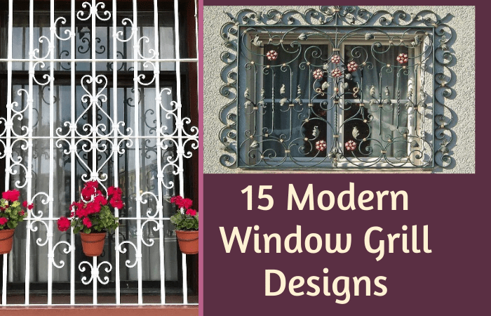 Window Grill Design Ideas Trending in 2023 - Simple & Elegant