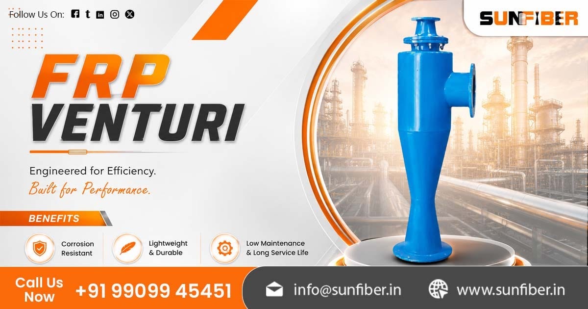 FRP Venturi Manufacturer In India