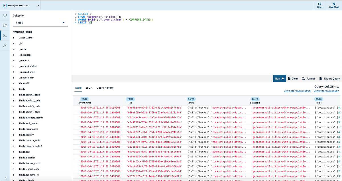 Building a SQL Development Environment for Messy, Semi-Structured Data ...