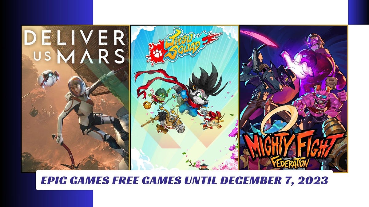 Epic Games Store November 2023 freebies