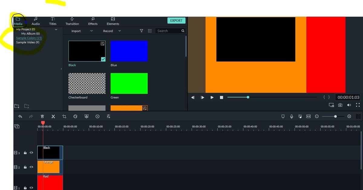 Add Element, Transitions, and Sound EffectsWondershare Filmora by