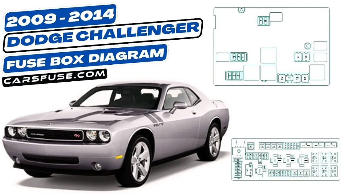 20092014 Dodge Challenger Fuse Box Diagram by Cars Fuse Medium