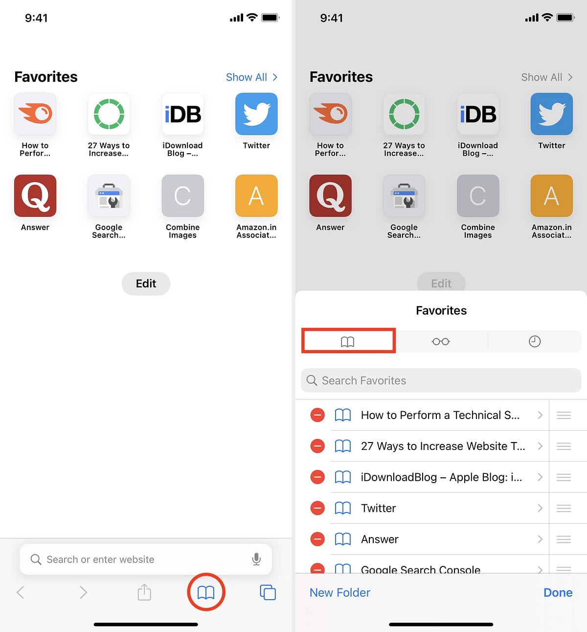 How To Add Website To Favorites