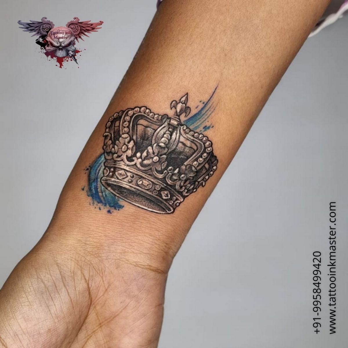 Simply Inked New King And Queen Temporary Tattoos