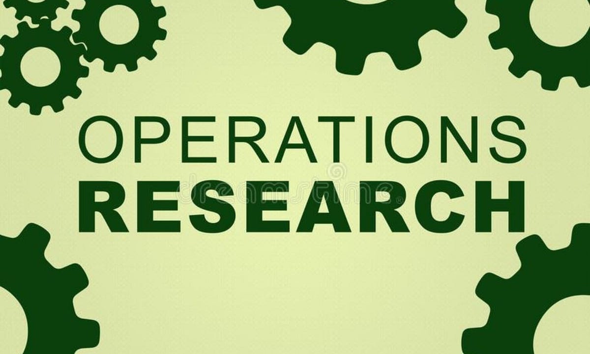 Do Linear Programming, Operation Research and Optimization 2024 | Medium